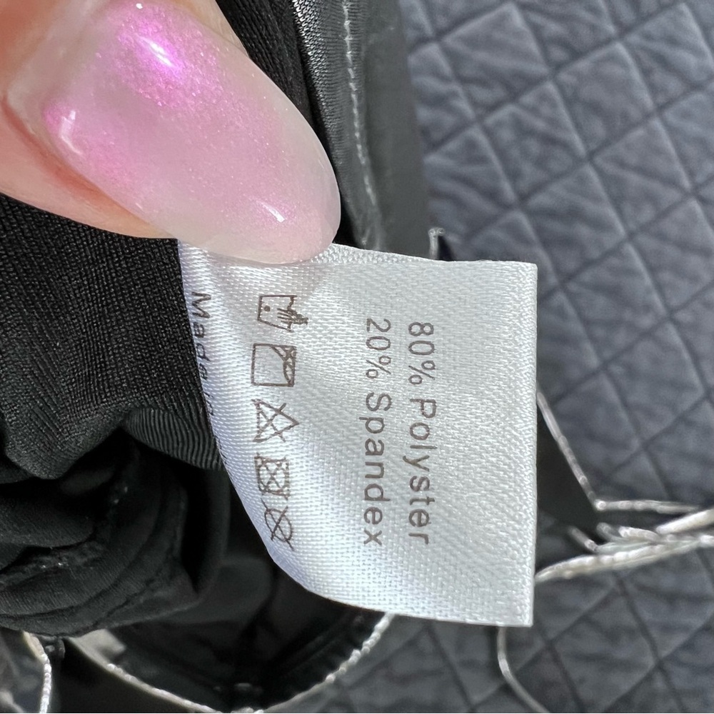 Soda Metallic Silver Halter Mini Dress - Picture 6 of 9